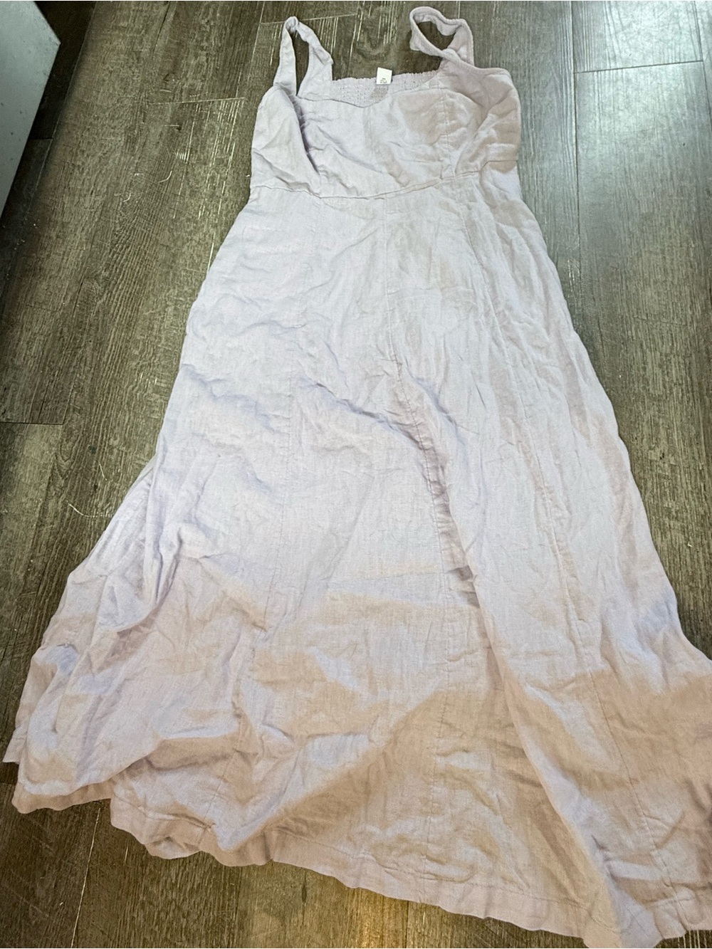 Old Navy Light Lavender Maxi Dress with Sweetheart Neckline